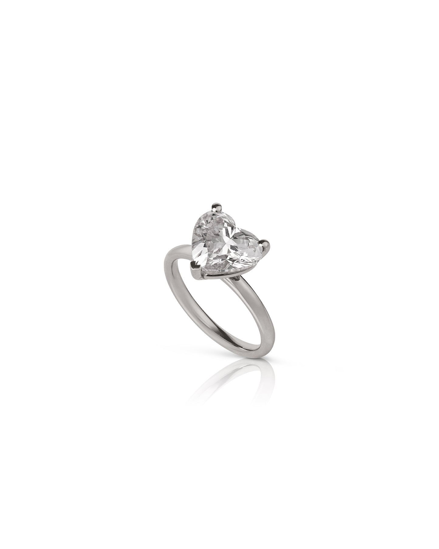 Heart Diamond Ring
