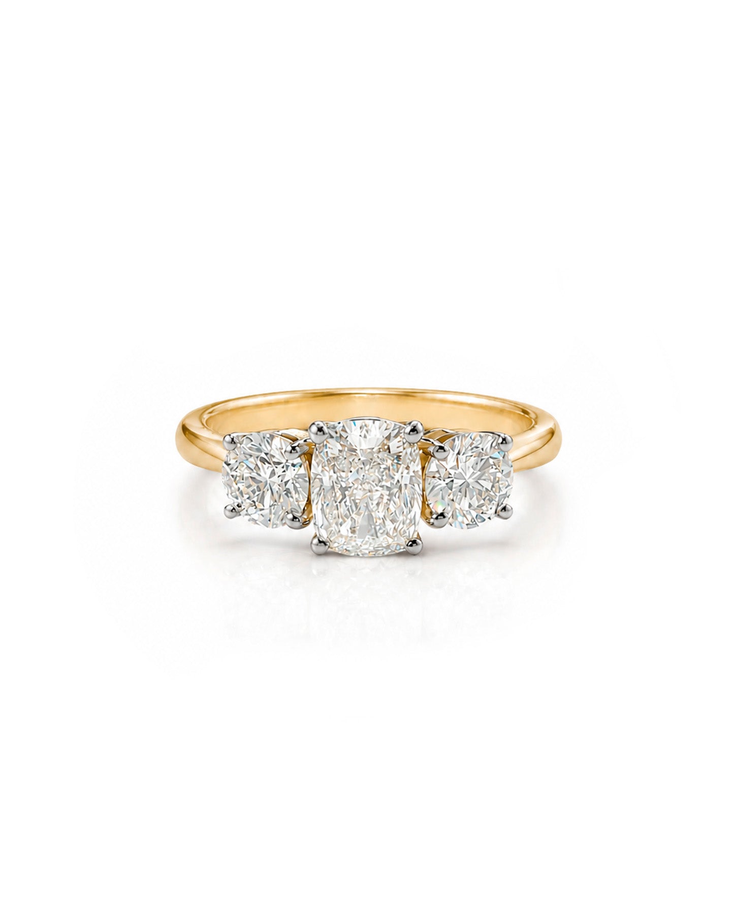 Cushion Cut Engagement Ring