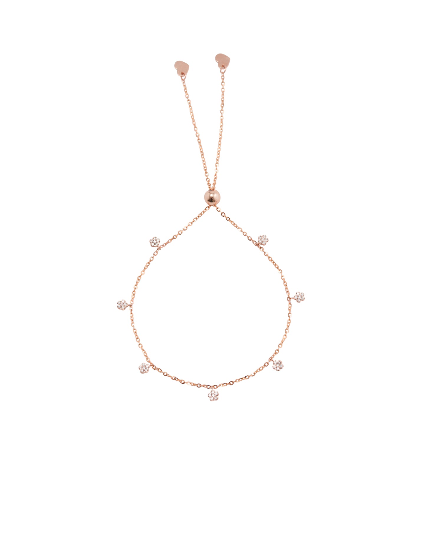 Mini Flower Diamond Bracelet
