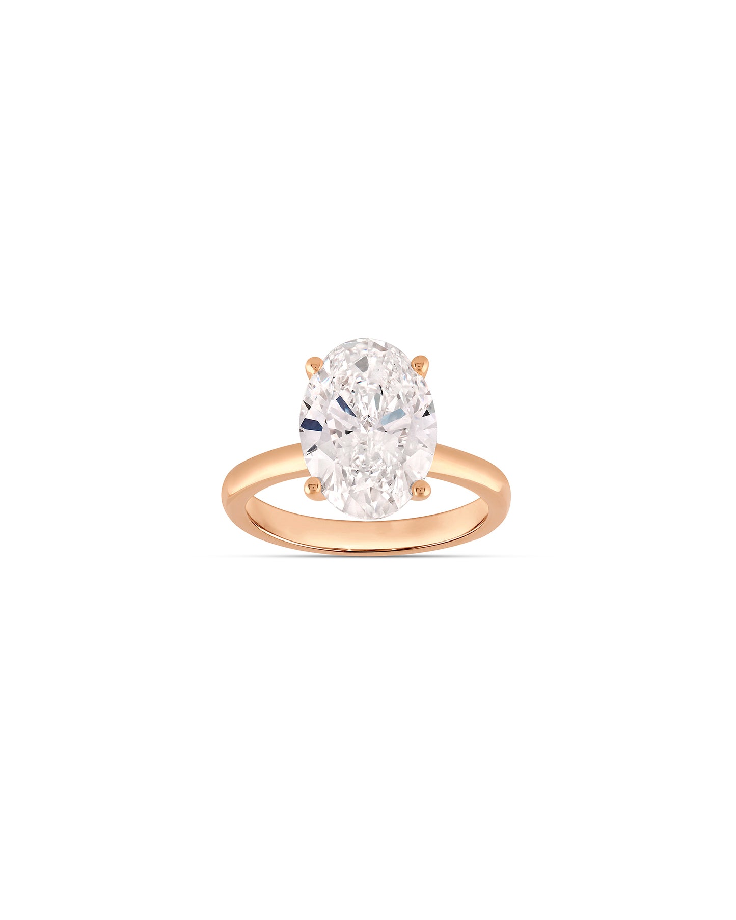 Oval Cut Diamond Ring