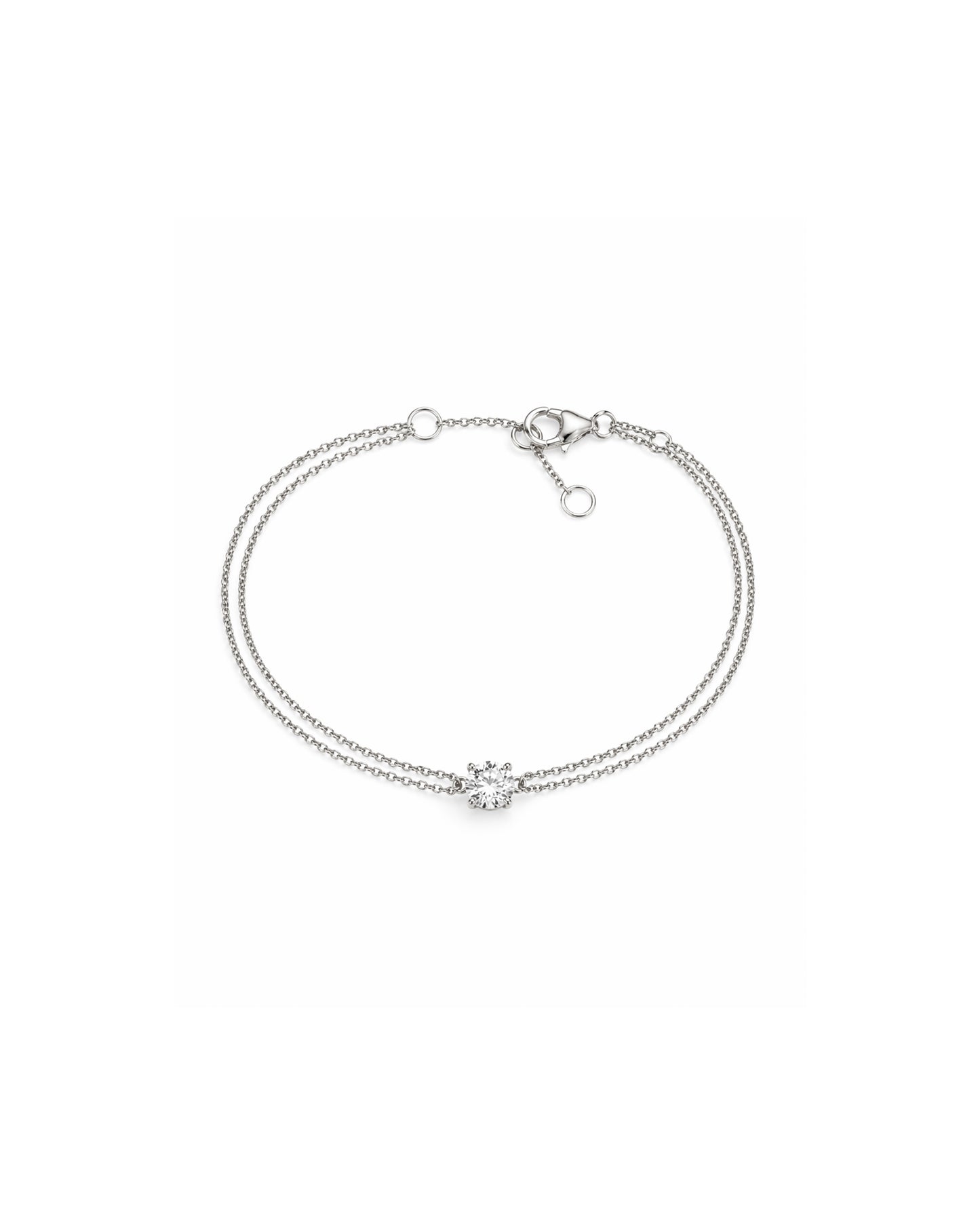 Solitaire Diamond Bracelet