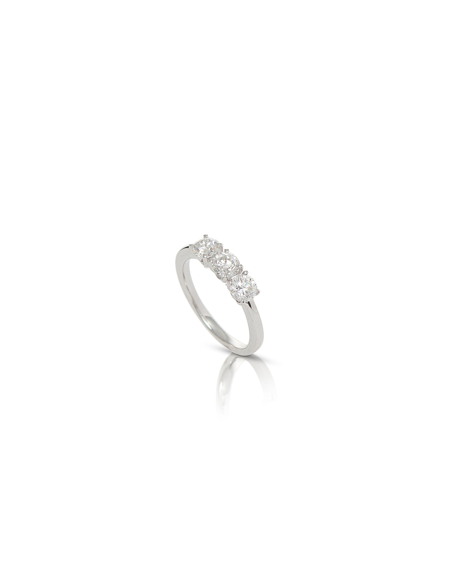 Three Stone Diamond Ring 1.2 cts
