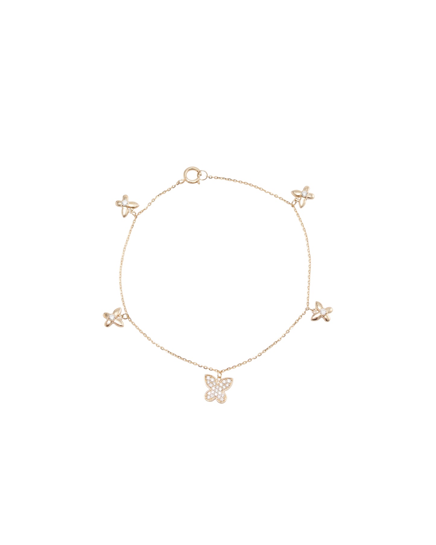 Butterfly Diamond Bracelet