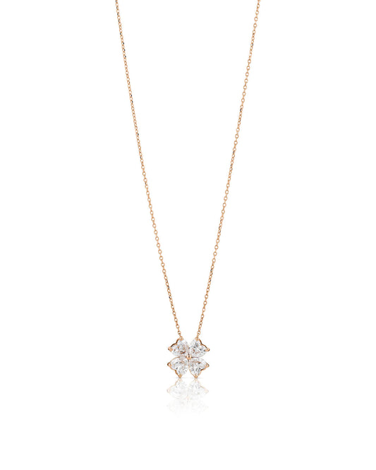 4 Clover Heart Necklace