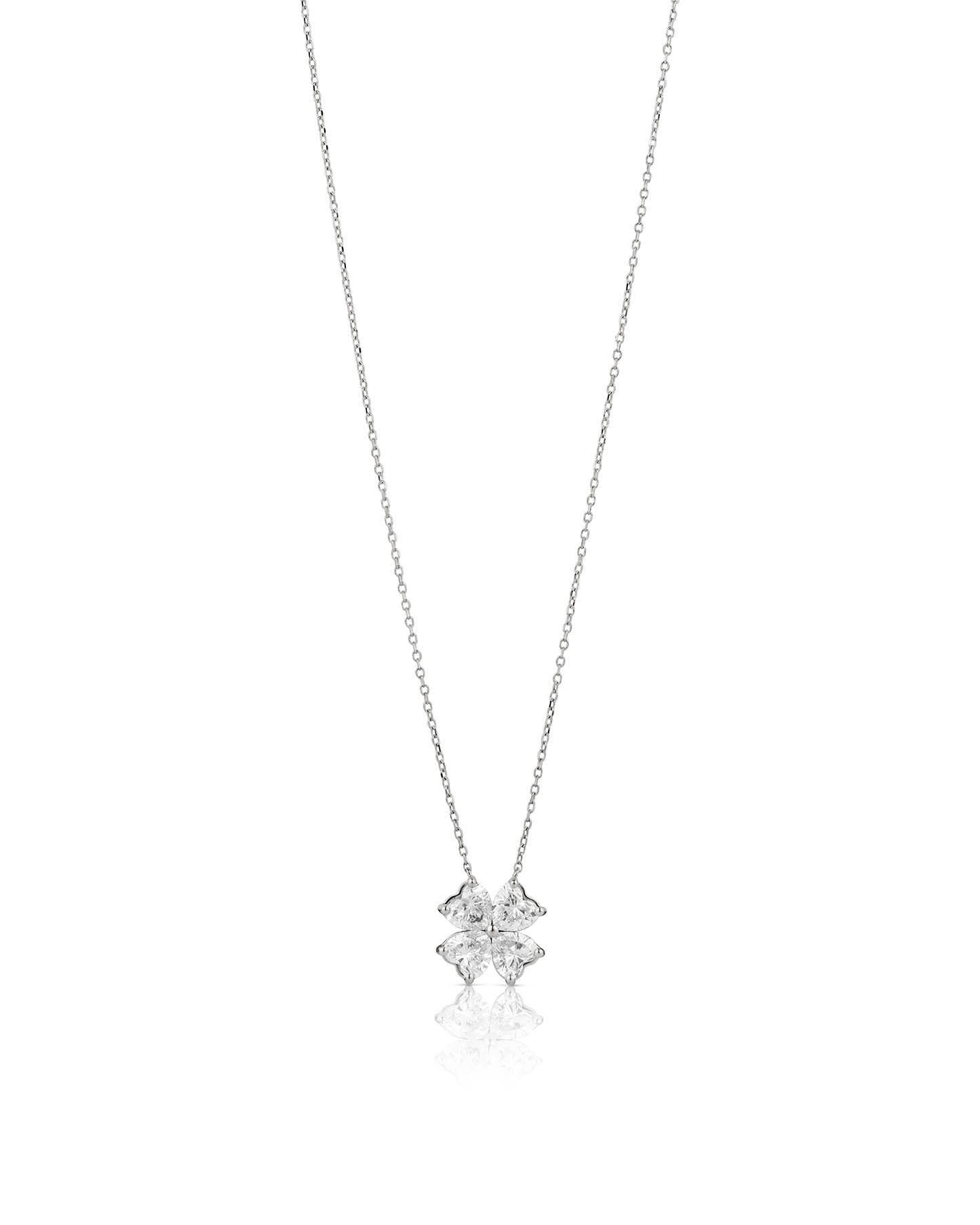 4 Clover Heart Necklace
