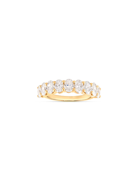 Big Oval Cut Diamond Ring
