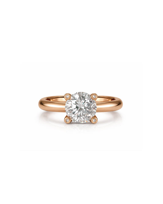 Big Solitaire Diamond Ring