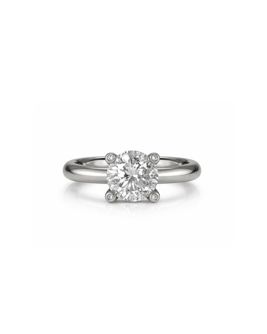 Big Solitaire Diamond Ring