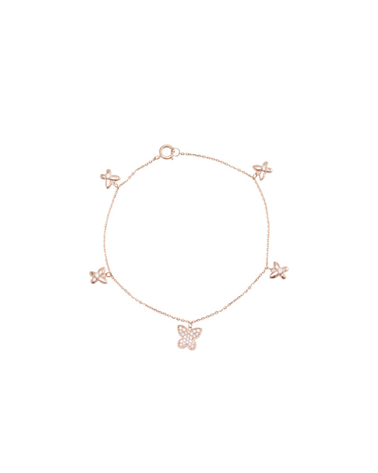 Butterfly Diamond Bracelet