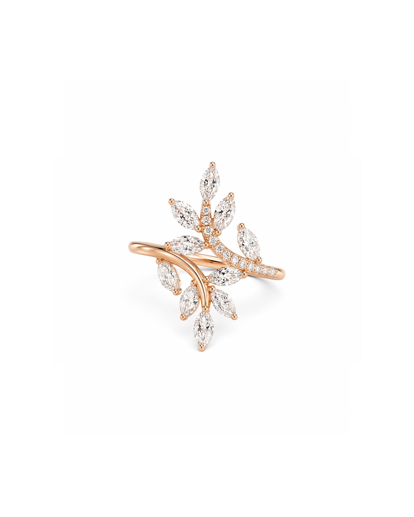 Small Marquise Diamond Ring