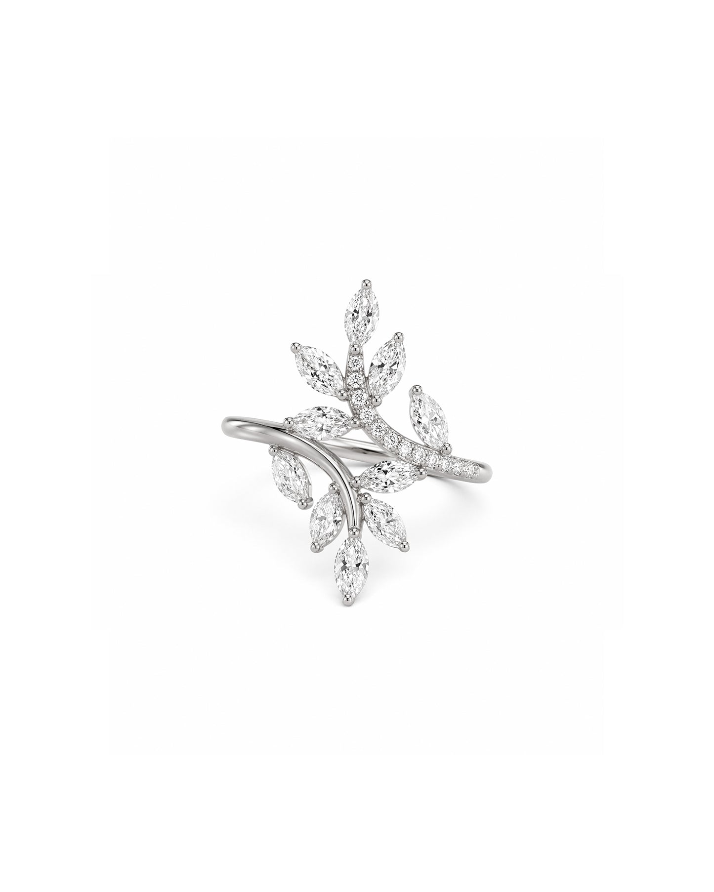 Small Marquise Diamond Ring