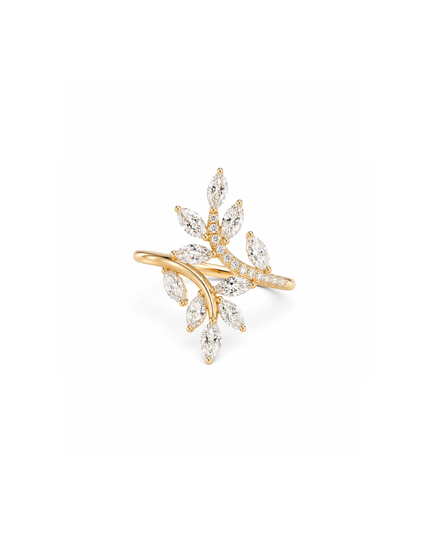 Small Marquise Diamond Ring