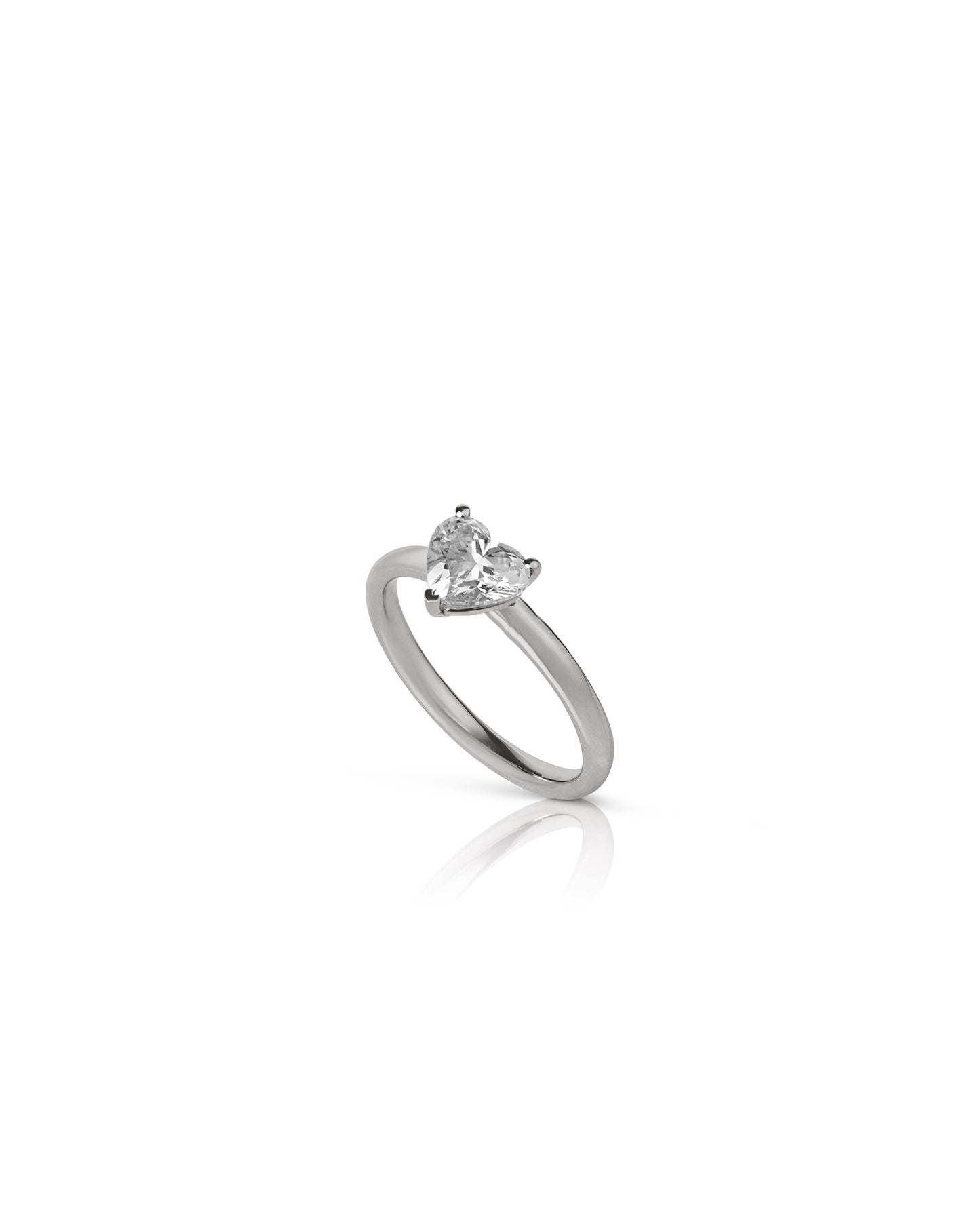 Heart Diamond Ring 1 ct