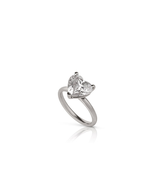 Heart Diamond Ring