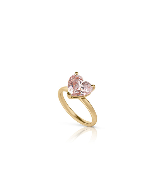 Heart Diamond Ring