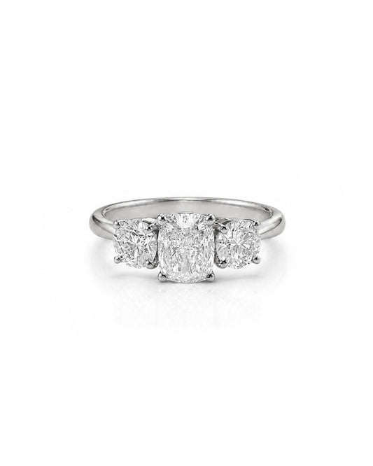 Cushion Cut Engagement Ring
