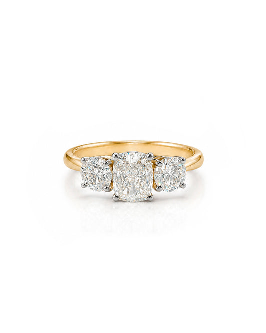 Cushion Cut Engagement Ring