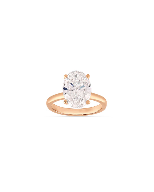 Oval Cut Diamond Ring