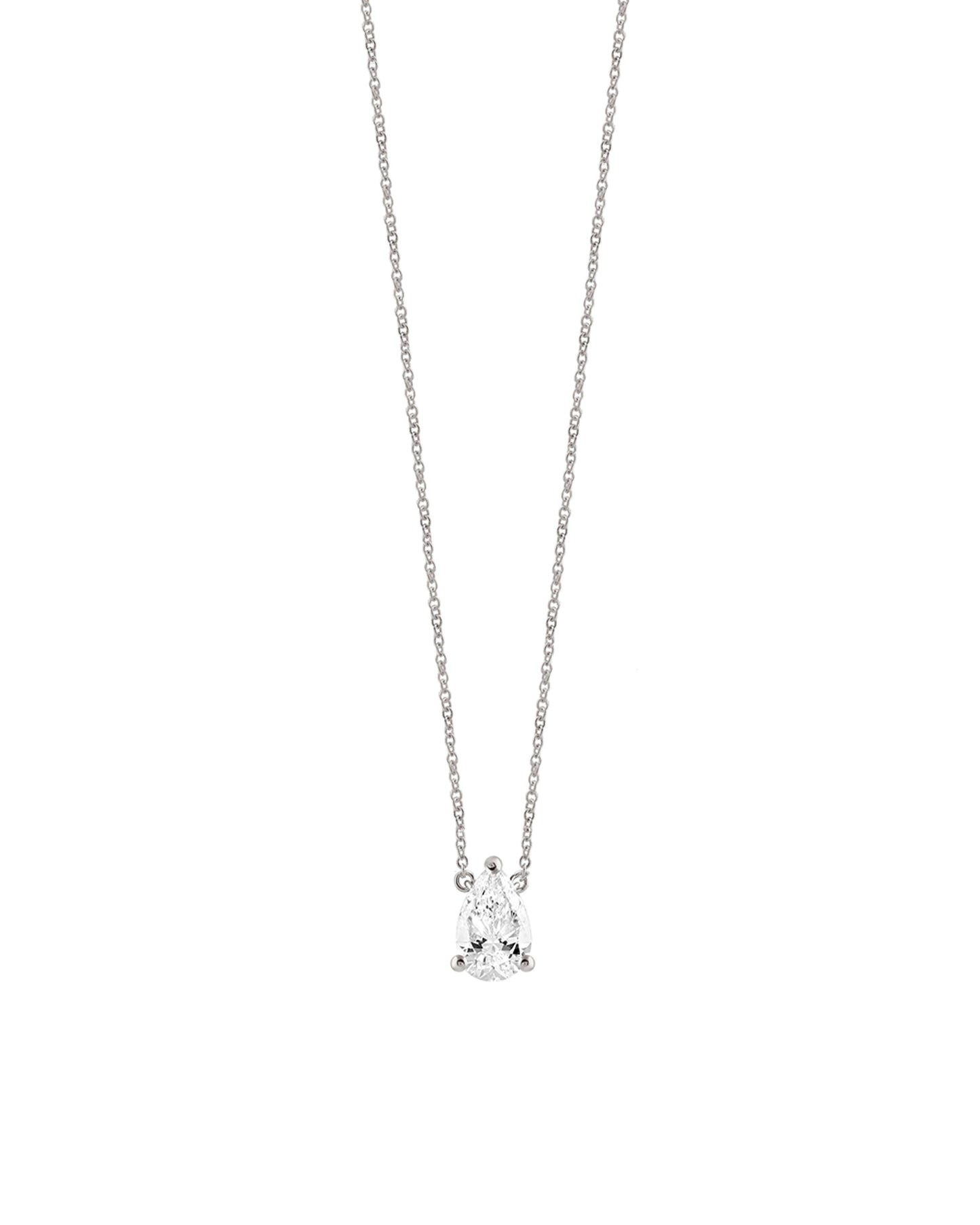 Pear Shape Necklace 2 ct