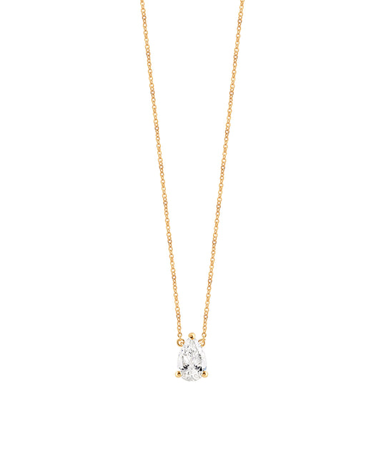 Pear Shape Necklace 2 ct