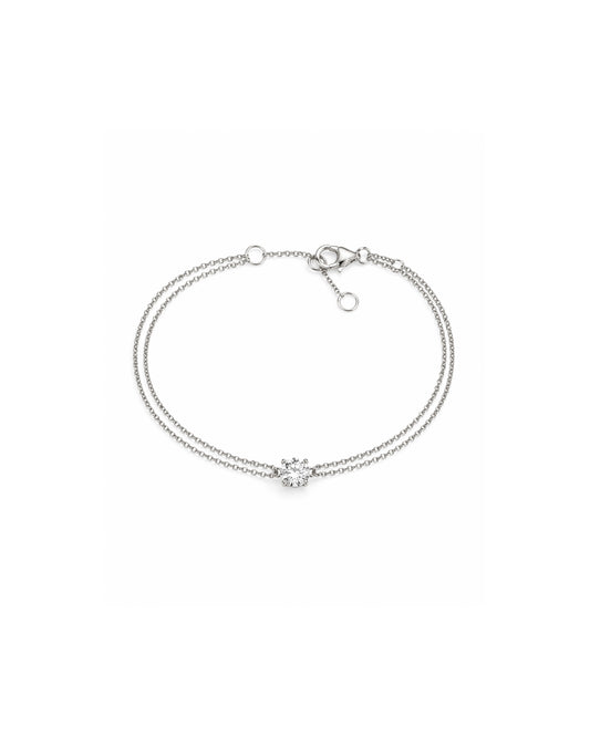 Solitaire Diamond Bracelet