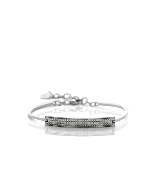 Square Diamond Bangle