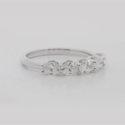 Oval Cut Diamond Ring 1 ct